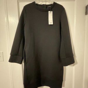 Uniqlo Black Long Sleeve Dress